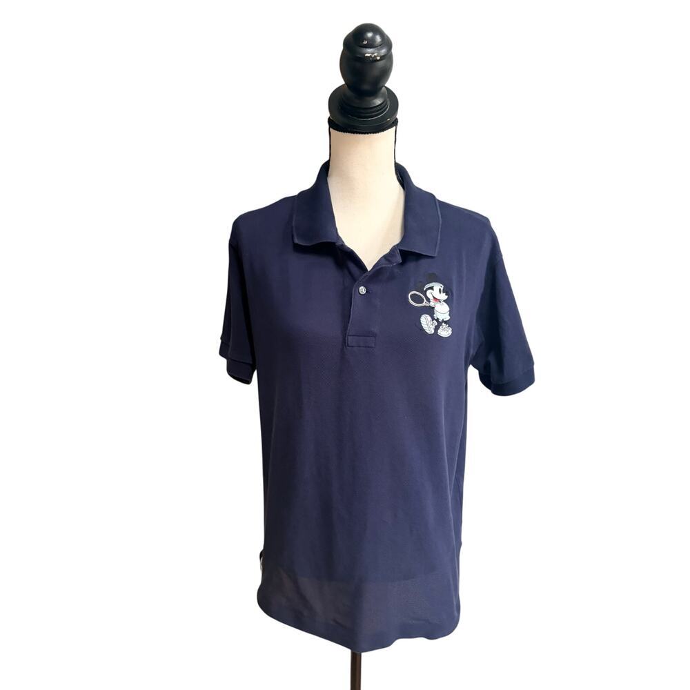 Lacoste x Disney Mickey Mouse Tennis Polo Men's Navy Pique Size L FR 5